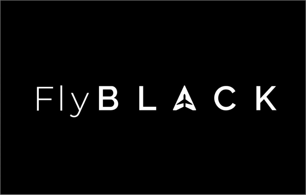 FlyBLACK Logo